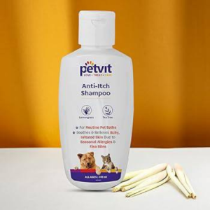 Petvit Anti Tick Dog Shampoo | Dog Shampoo for Ticks and Fleas