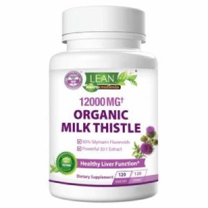 Your Liver Cleanse, Detox, and Repair Supplement with Organic Milk Thistle,